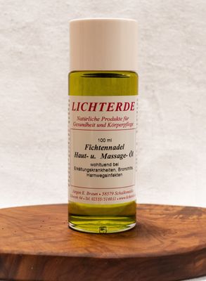 LICHTERDE Fichtennadel Haut- und Massageöl