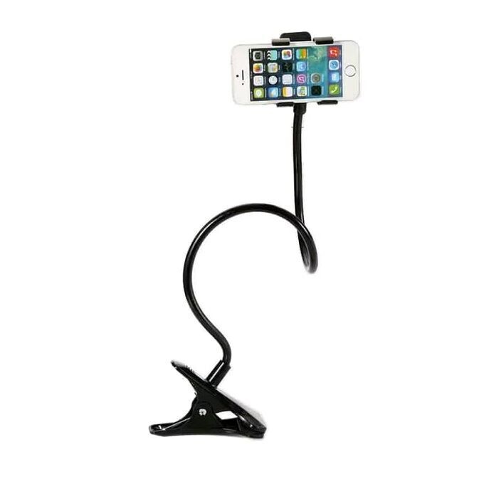 Flexible phone holder