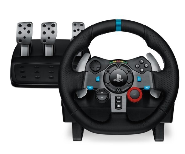 Logitech G29 PS3, PS4, PS5 ir PC vairas su pedalais, naudotas