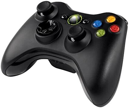 Xbox 360 juodas belaidis originalus pultelis