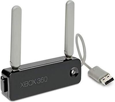 Xbox 360 juodas N standarto belaidis adapteris
