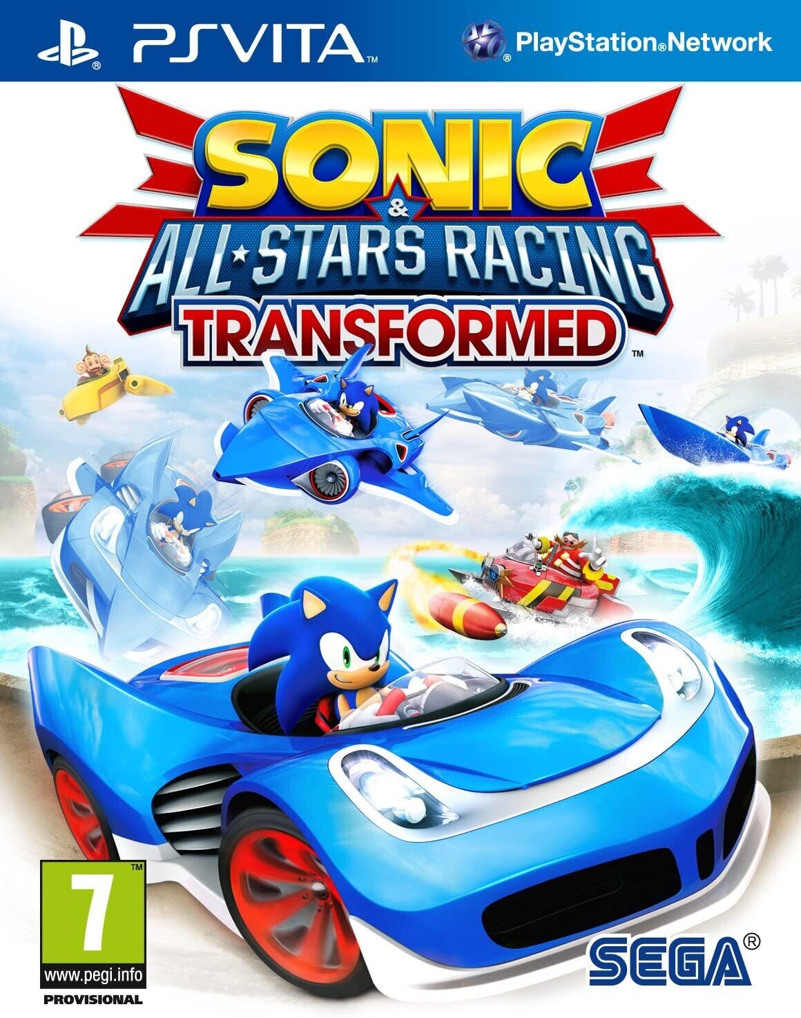 Sonic & All-Stars Racing Transformed |PS Vita|