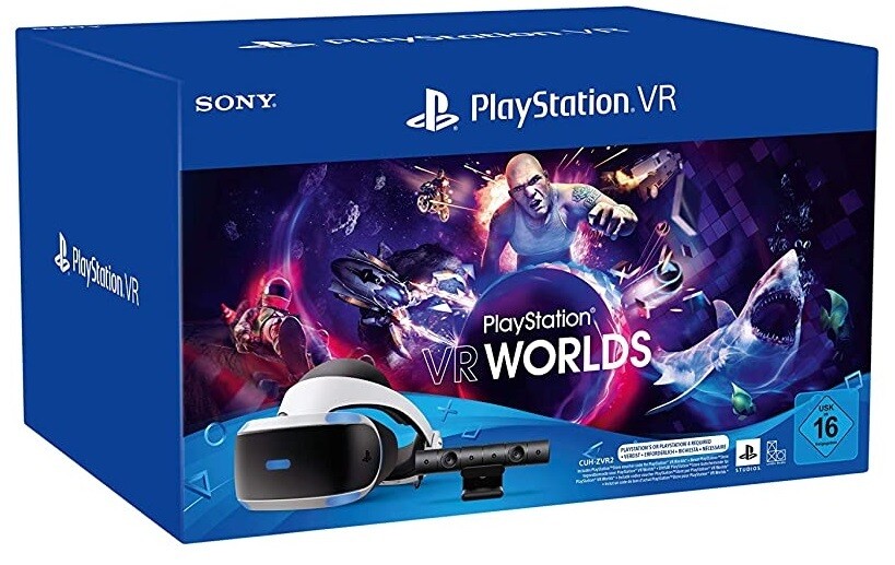 Sony PlayStation VR v2 + Kamera + 2x Move