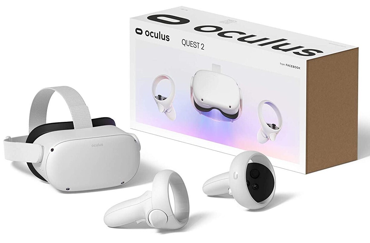 Oculus Quest 2 128Gb VR akiniai su 45 žaidimais