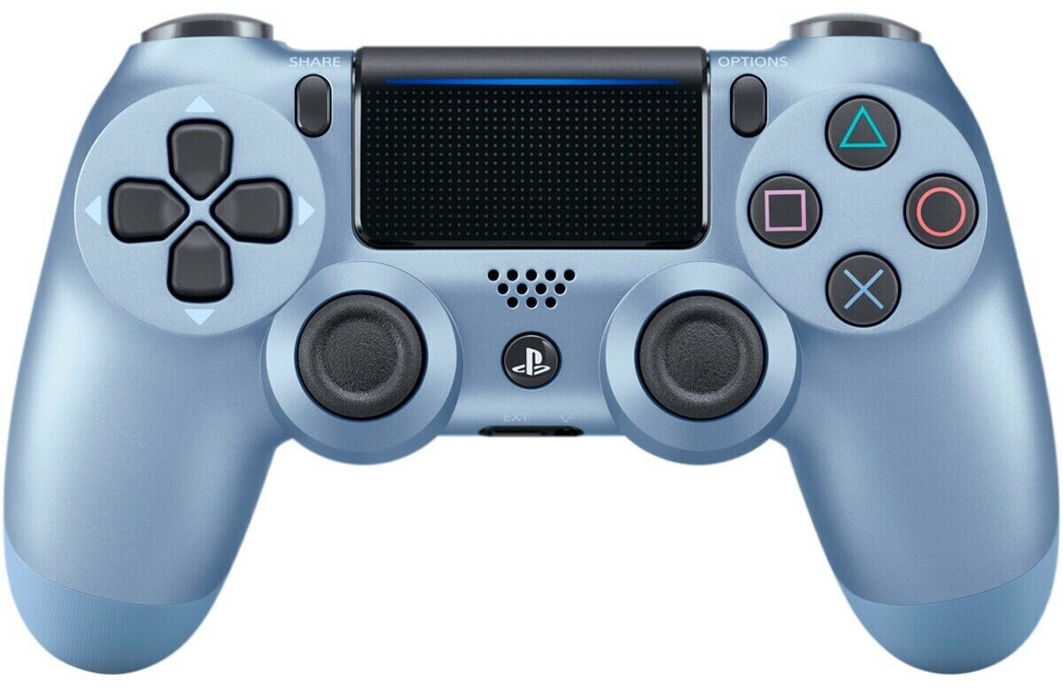 Sony PS4 DualShock4 Titanium Blue belaidis pultelis