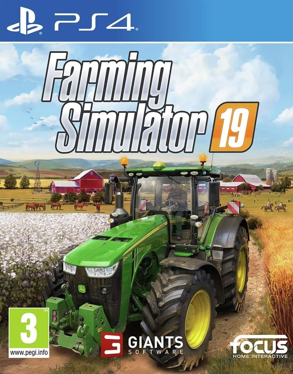 Farming Simulator 19 |PS4| (tik diskas, be dėžutės)