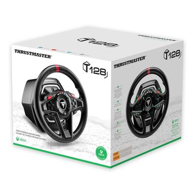 Thrustmaster T128 Xbox ONE, Xbox Series ir PC vairas su pedalais