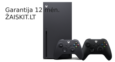 XBOX Series X 1TB SSD du pulteliai