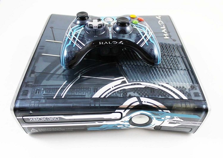 ATRIŠTAS Xbox 360 Slim Halo 4 LIMITED EDITION su GARANTIJA
