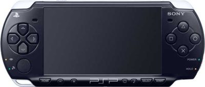 Sony PSP 2000 juodas atrištas su 128Gb atminties kortele