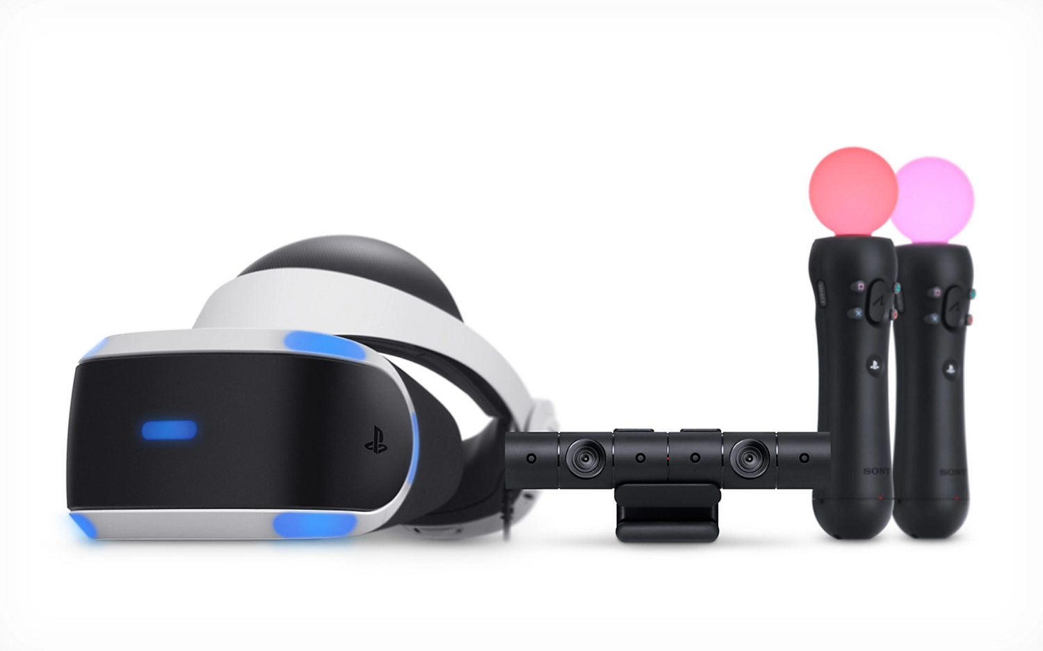 Sony PlayStation VR v2 + Kamera + 2x Move
