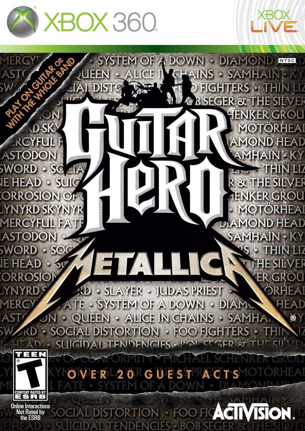 Guitar Hero Metallica |Xbox 360|