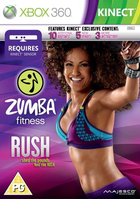 Zumba Fitness RUSH |Xbox 360 Kinect|
