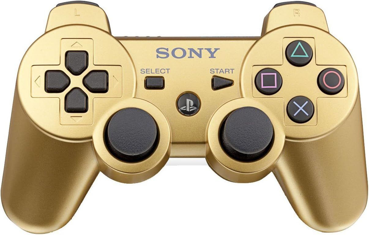 Originalus Sony PS3 aukso spalvos bevielis pultelis