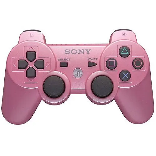 Originalus Sony PS3 rožinis bevielis pultelis
