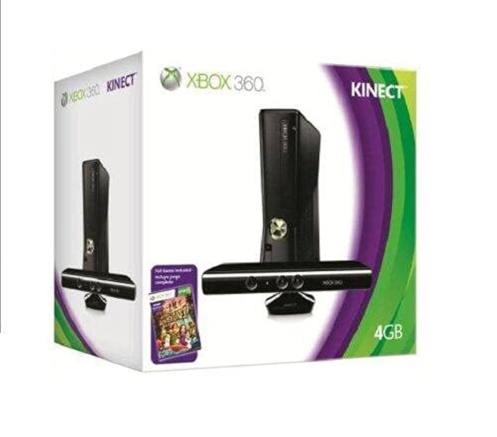 ATRIŠTAS Xbox 360 Slim su Kinect antras pultas dovanų
