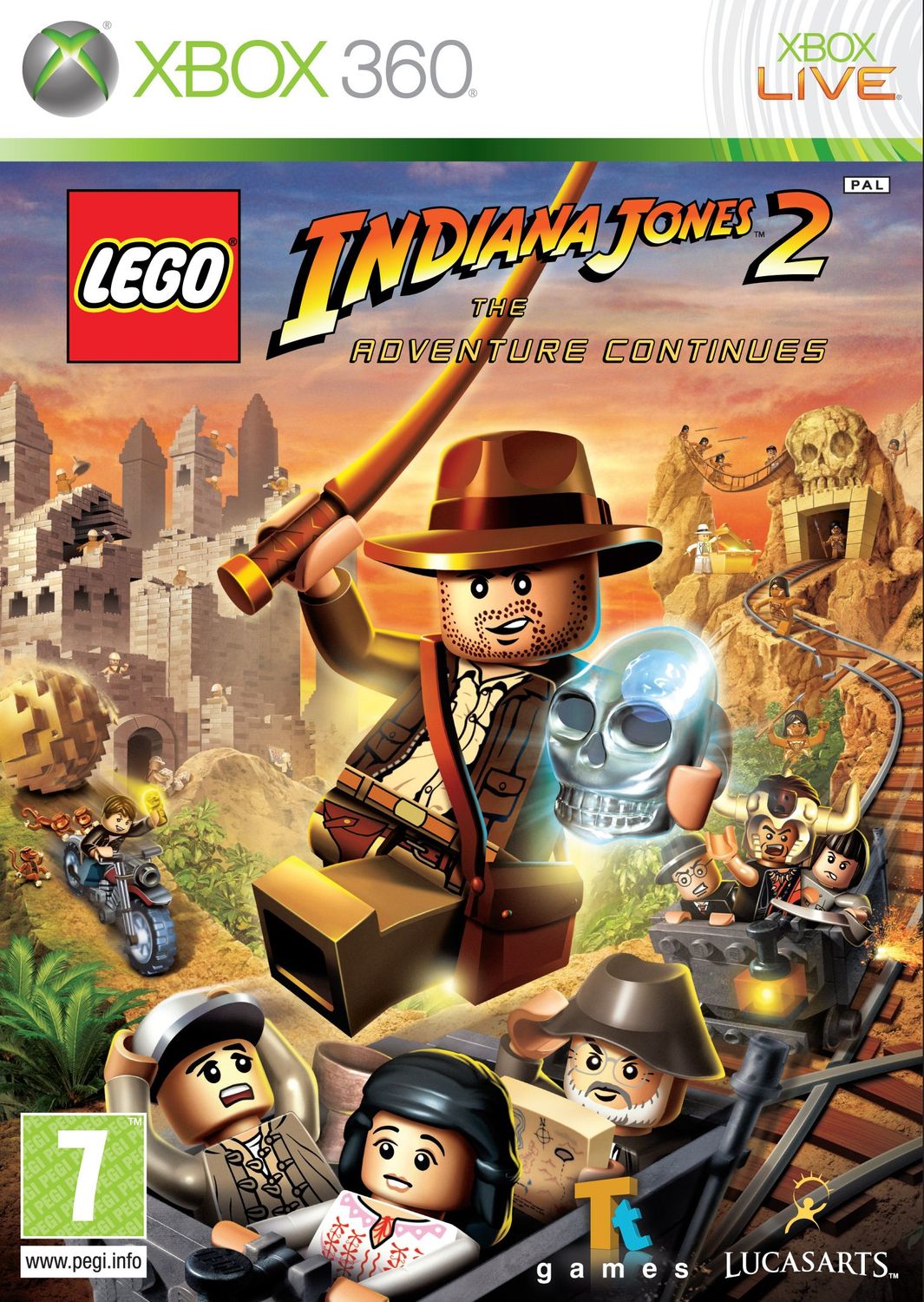 LEGO Indiana Jones 2: The Adventure Continues |Xbox 360, Xbox ONE ir Series X|