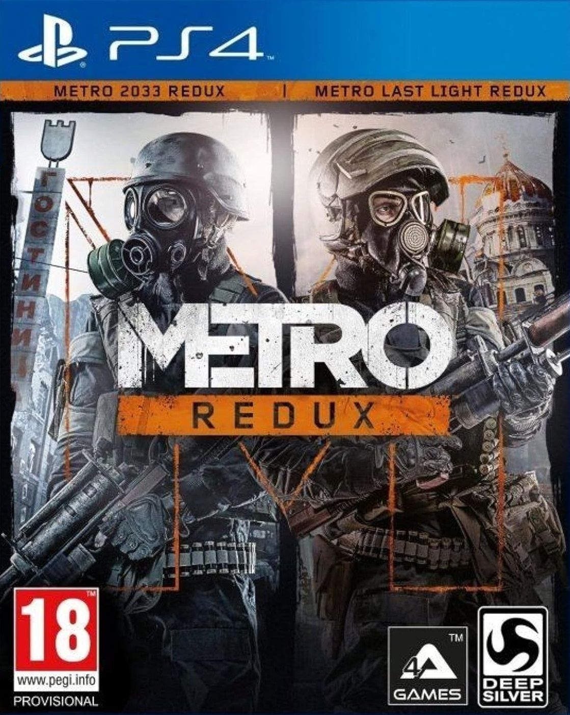 Metro Redux (Metro 2033 ir Metro Last Light) |PS4|