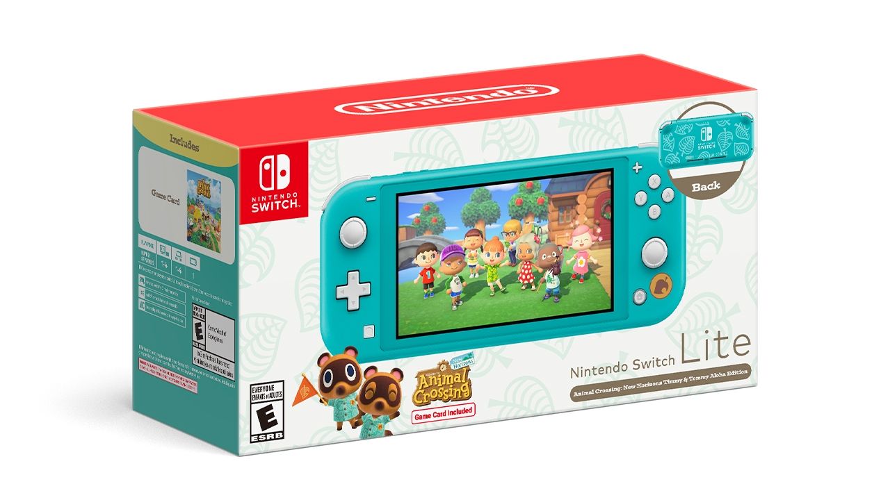 Nintendo Switch Lite Animal Crossing: New Horizons atristas 256GB