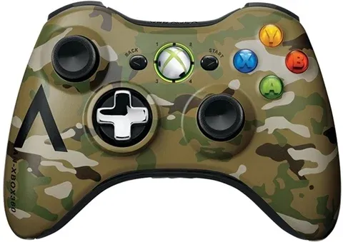 Xbox 360 Camouflage Special Edition belaidis originalus pultelis