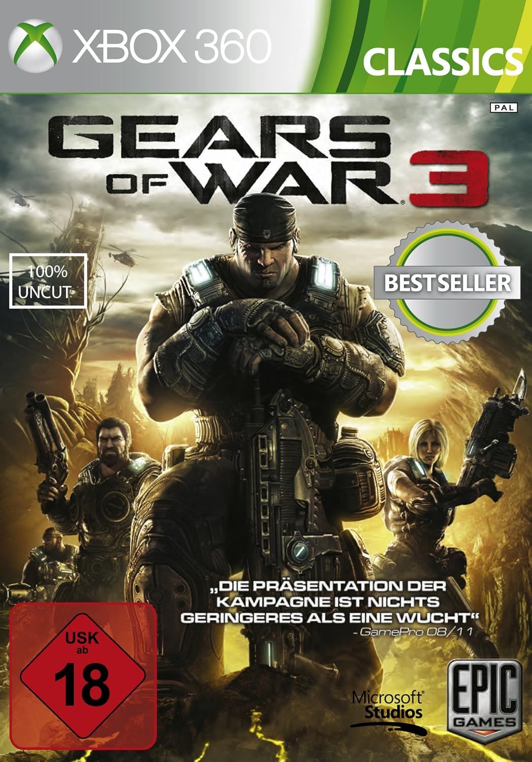 Gears of War |Xbox 360, Xbox ONE ir Series X|