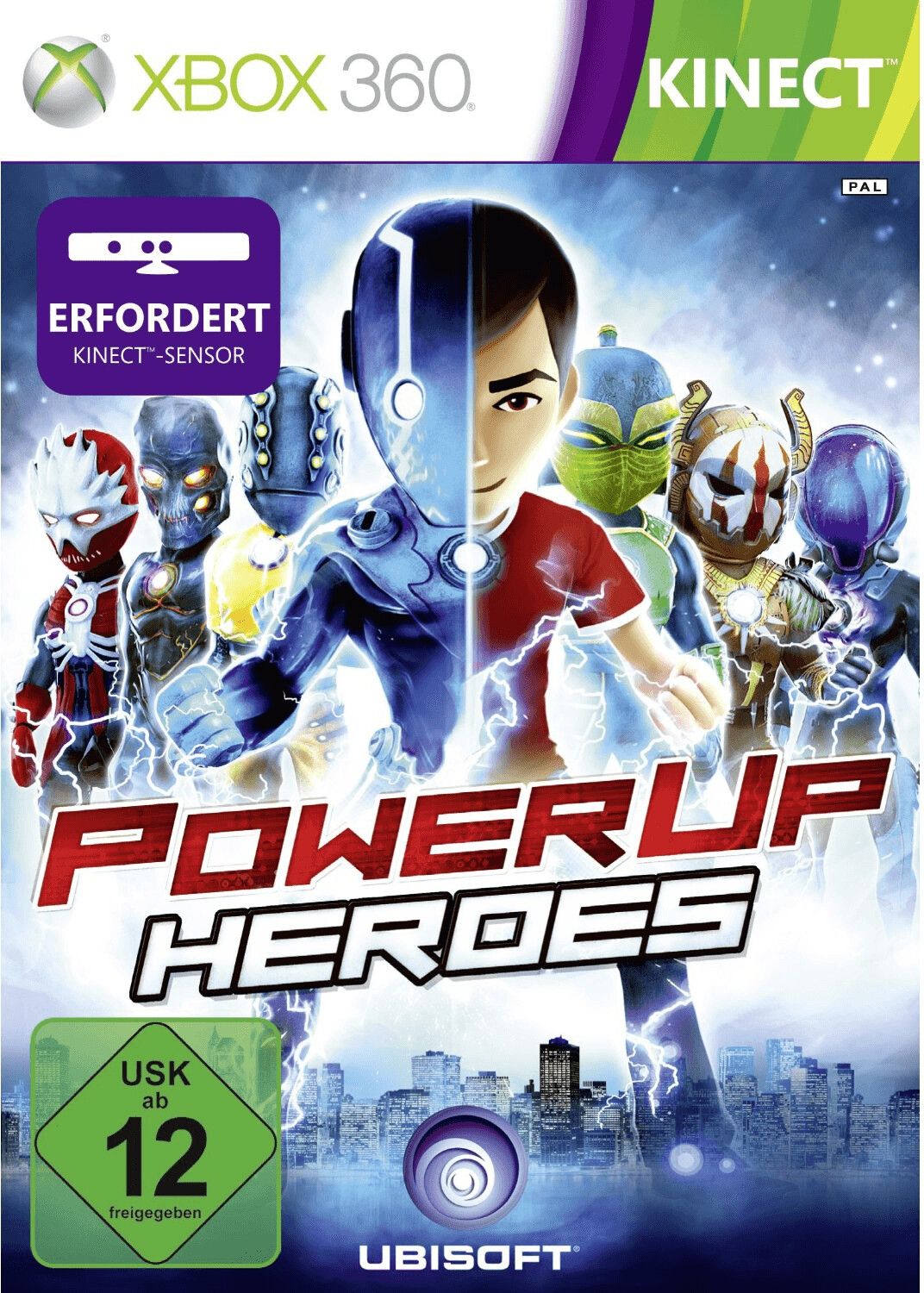 Power Up Heroes |Xbox 360, Xbox 360 Kinect|