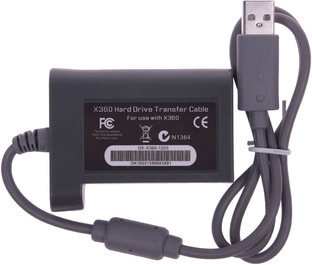 Microsoft Xbox 360 Hard Drive Transfer Cable