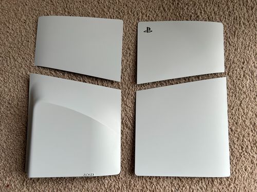 PS5 Slim konsolės korpusas Originalus Baltas.