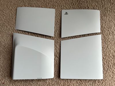 PS5 Slim konsolės korpusas Originalus Baltas.