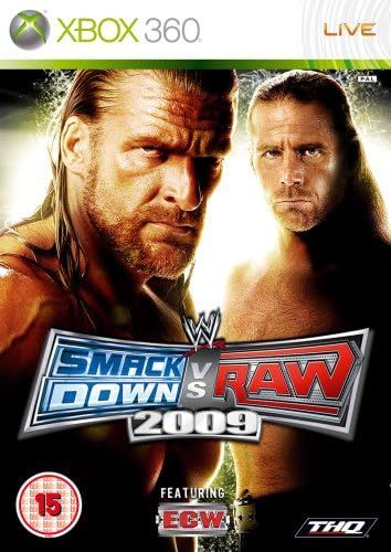Smack Down vs. RAW 2009 |Xbox 360|