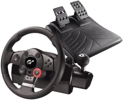 Logitech Driving Force GT vairas su pedalais ir shifteriu + / -