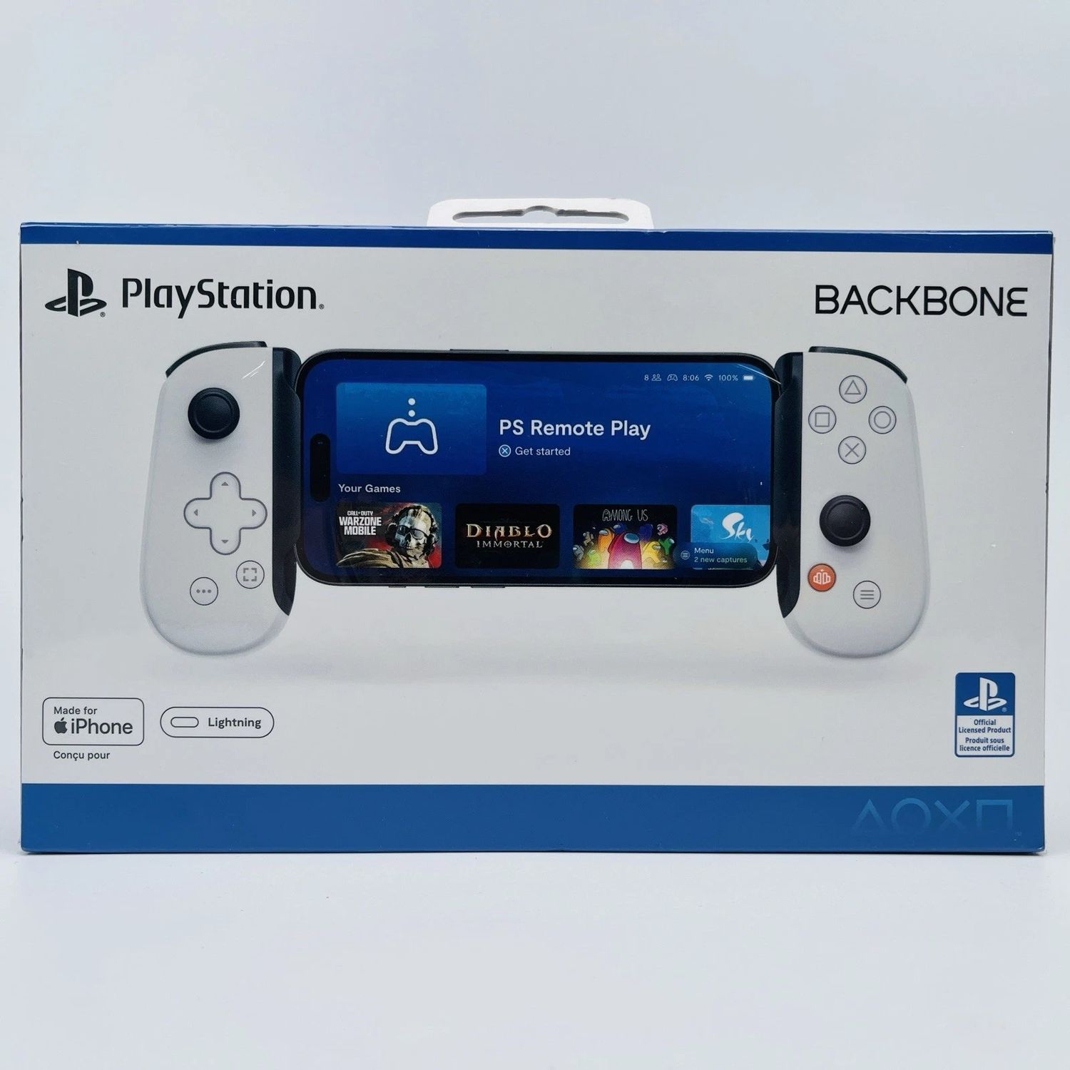 BACKBONE One (Lightning) - PlayStation Edition Mobile Gaming Controller for iPhone
