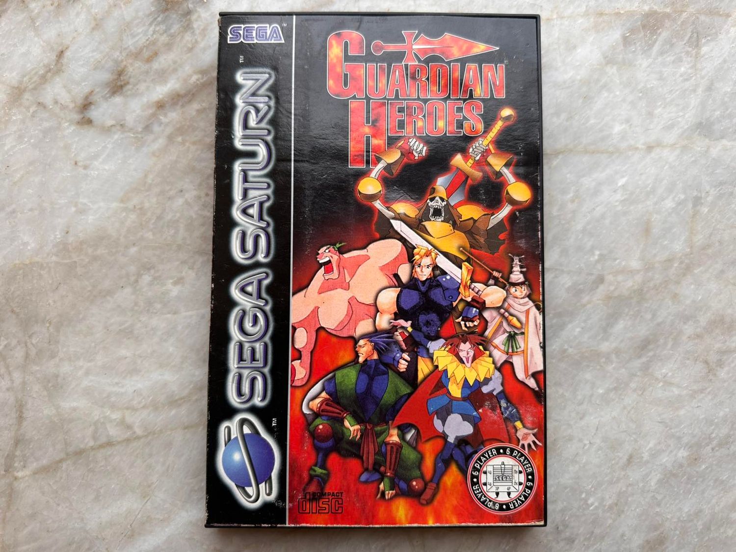 Guardian Heroes (Sega Saturn, PAL Europos leidimas) – CIB |Sega Saturn|