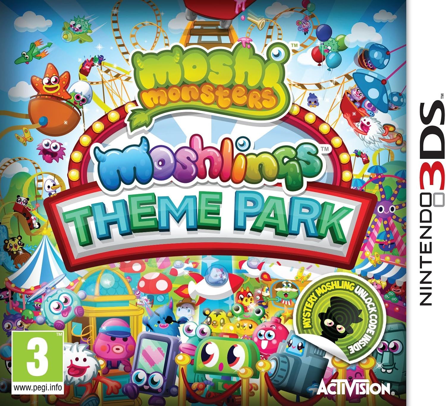 Moshlings Theme Park |3DS|