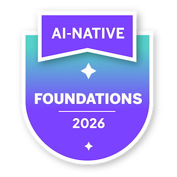 14.12.–15.12.2026: AI-Native Foundations (Bielefeld, deutsch). Findet statt. Early-Bird-Preis 14.12.–15.12.2026: AI-Native Foundations (Bielefeld, deutsch). Findet statt. Early-Bird-Preis