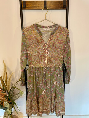 Boho Kleid green