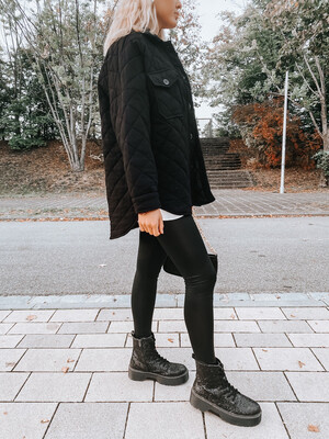 Lederleggings