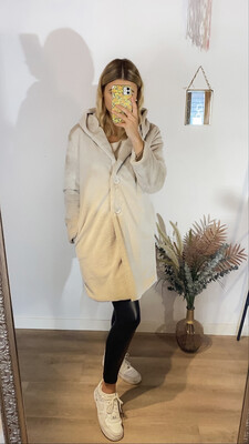 Teddy Mantel beige