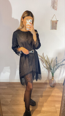 Glitzer Kleid