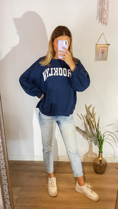 Brooklyn Pullover blau