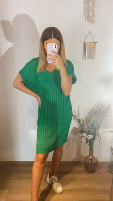 Rib Kleid kurz