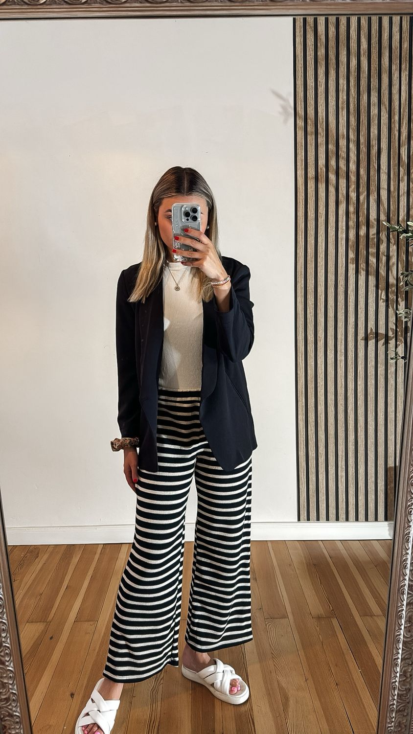 Gestreifte Hose