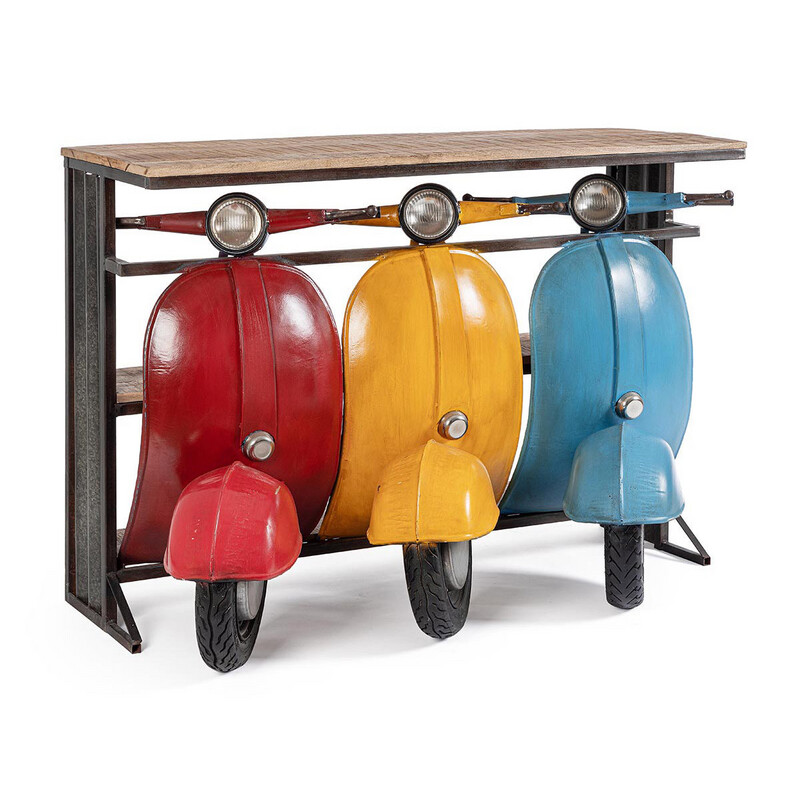 Bancone bar vintage moto tre