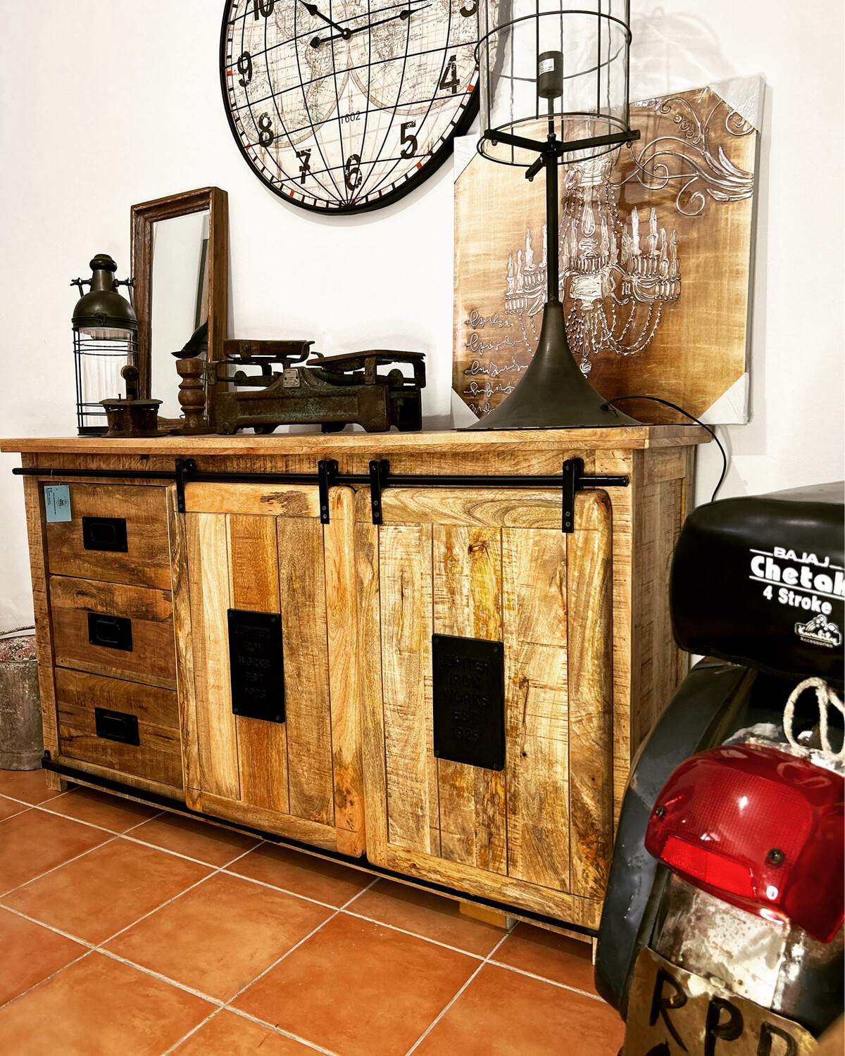 Credenza industrial
