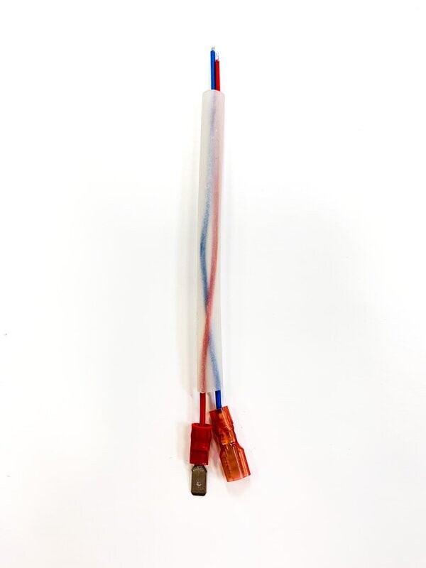 Litzensatz 150 mm verzinnt/mit Flachstecker m/w Litzensatz 150 mm verzinnt/mit Flachstecker m/w