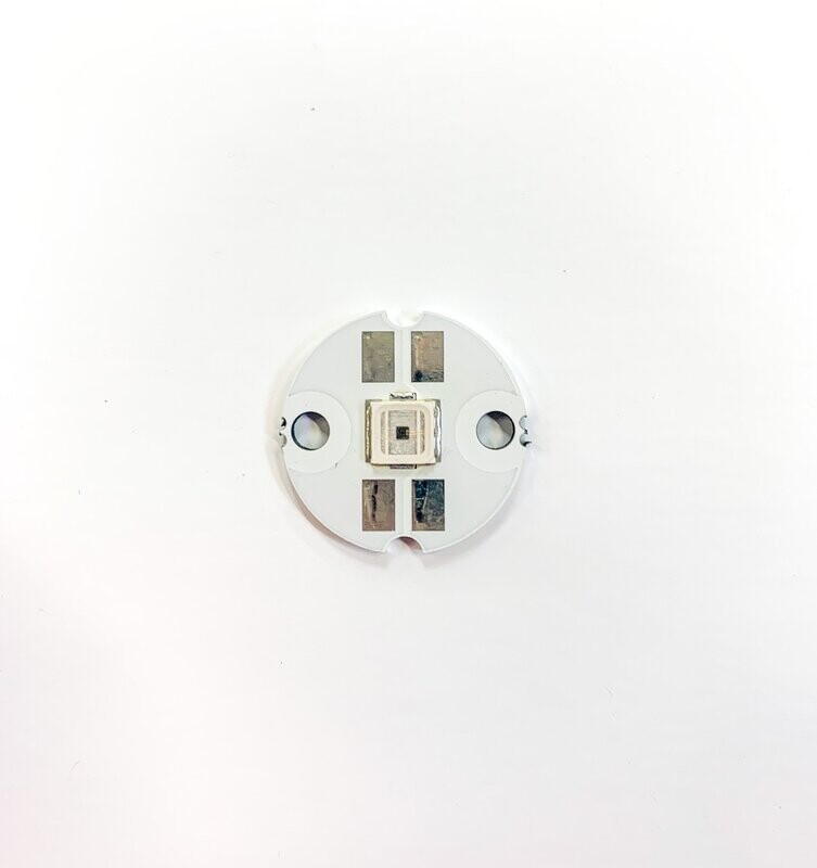 LED SMBD 630 nm auf einer Alukernplatine rund 20 mm LED SMBD 630 nm auf einer Alukernplatine rund 20 mm
