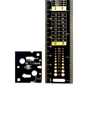 MK 15 10 RoHS / Starplatine für die High Power LED "Luxeon MZ" eckig 35x30