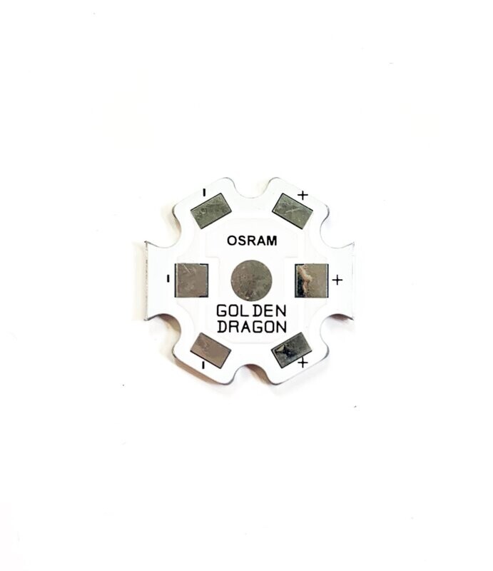 Weiße Starplatine für die High Power LED Osram Golden Dragon Weiße Starplatine für die High Power LED Osram Golden Dragon