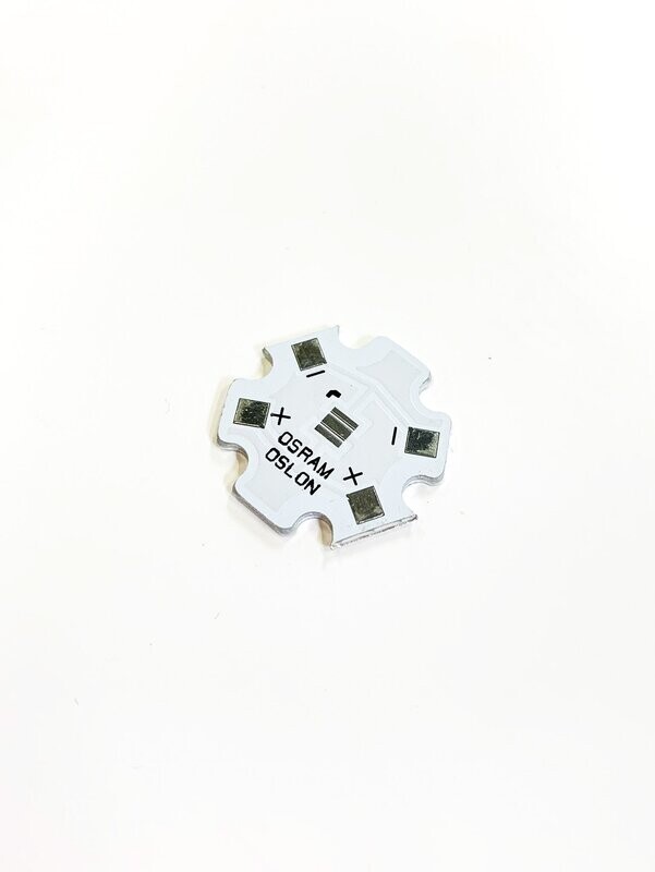 Weiße Starplatine für die High Power LED Osram Oslon Weiße Starplatine für die High Power LED Osram Oslon