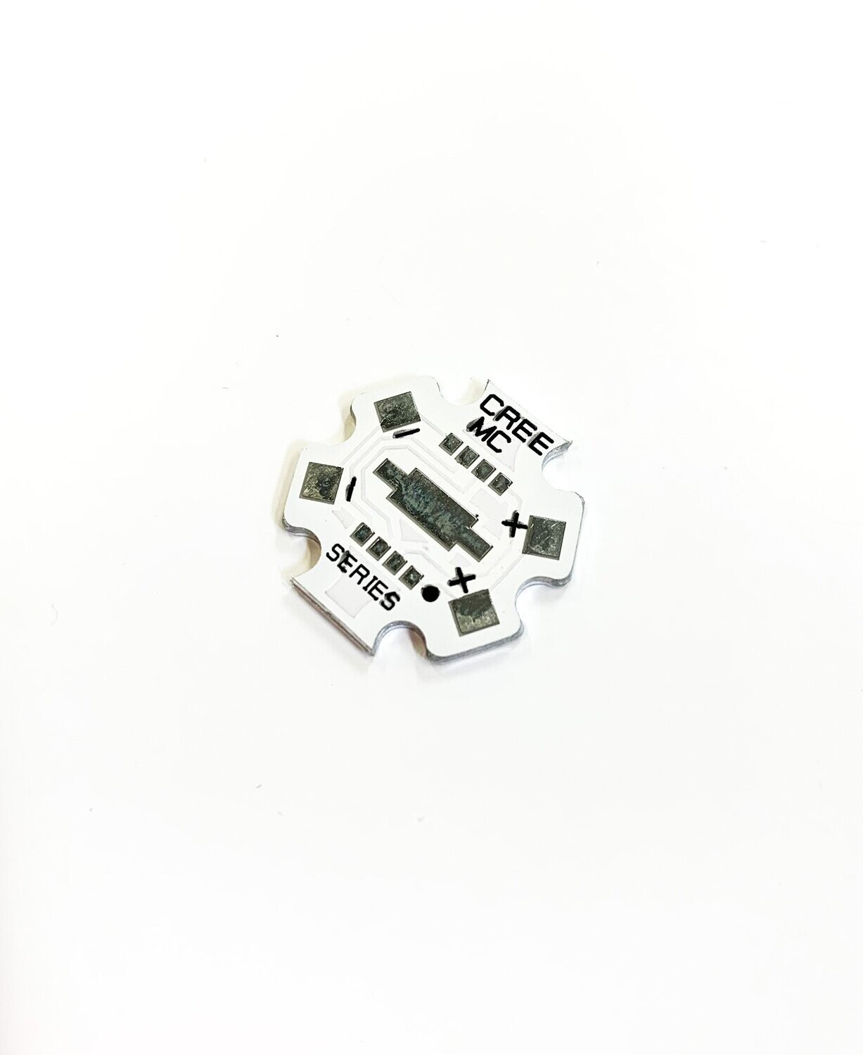Weiße Starplatine (PCB/ Leiterplatte) für die High Power Cree MCE